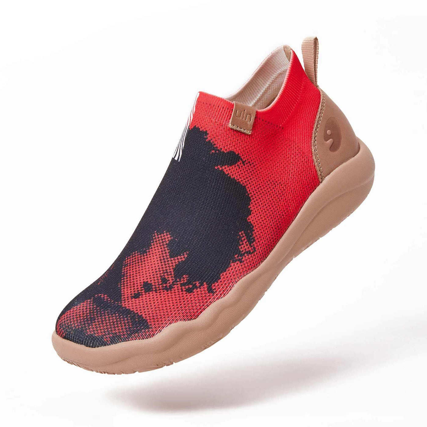 UIN Footwear Women (Pre-sale) Shine In Night Canvas loafers