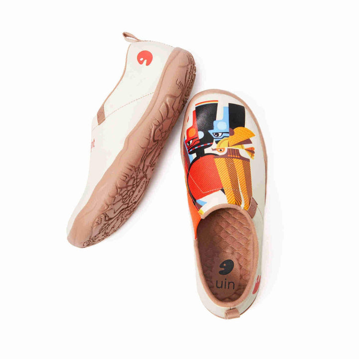 UIN Women (Pre-sale) The Pharaoh’s Family Canvas loafers