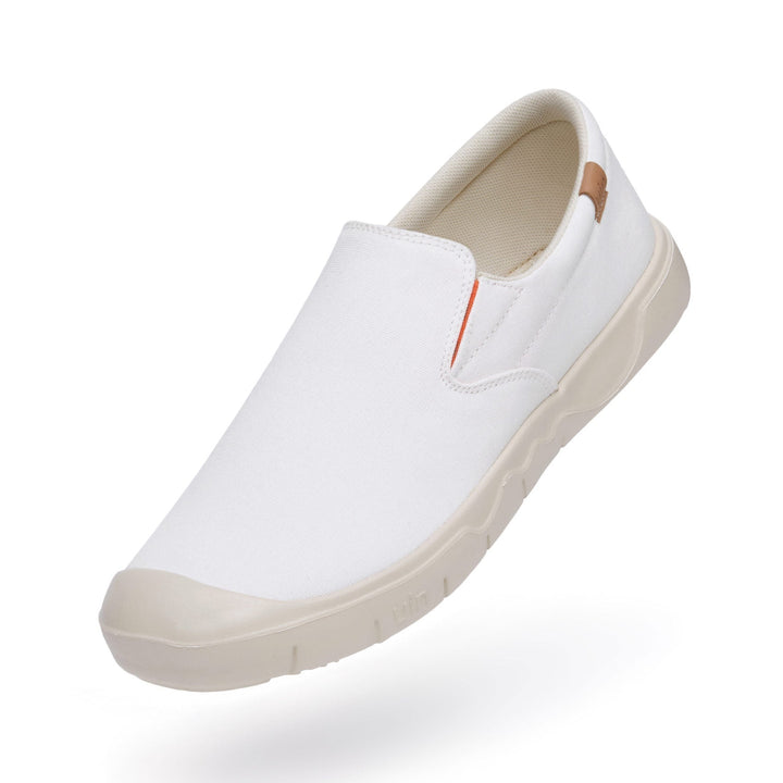 UIN Women Pure White Cardiz I Women Canvas loafers