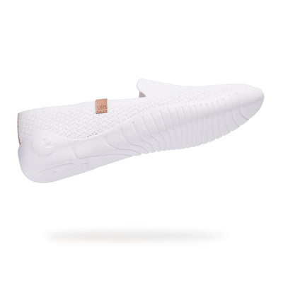 UIN Footwear Women Pure White Minorca II Women Canvas loafers