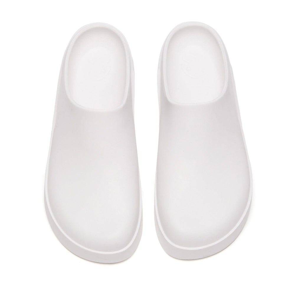 UIN Women Pure White Tenerife Women Canvas loafers