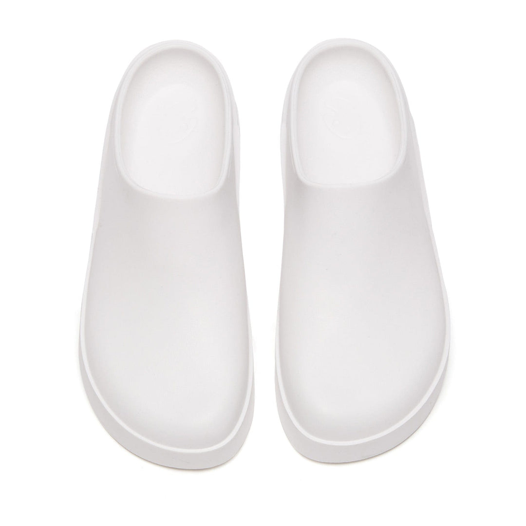 UIN Women Pure White Tenerife Women Canvas loafers