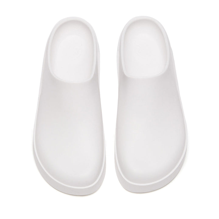 UIN Women Pure White Tenerife Women Canvas loafers