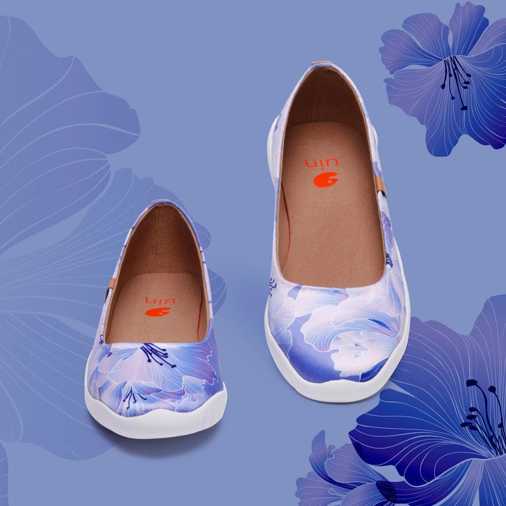 UIN Women Purple Fragrance 2 Minorca III Women Canvas loafers