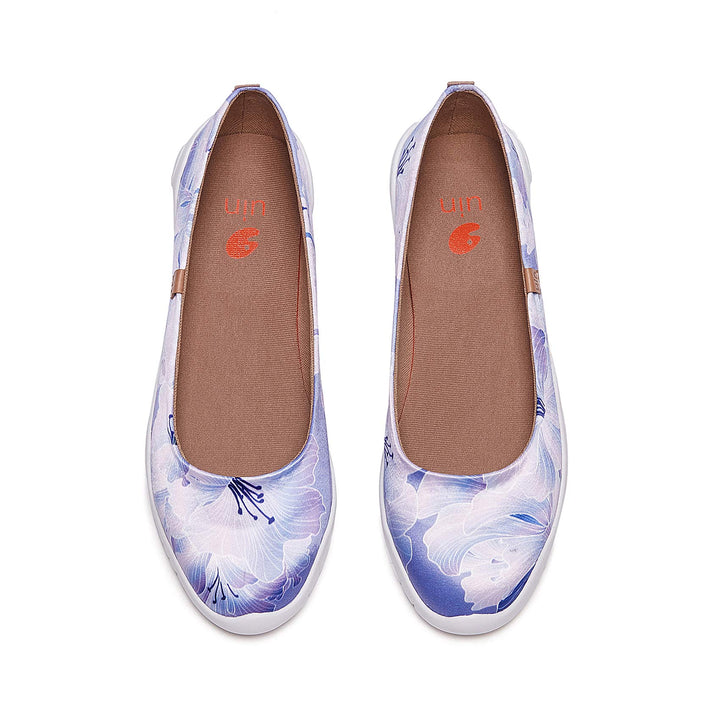 UIN Women Purple Fragrance 2 Minorca III Women Canvas loafers