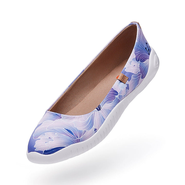 UIN Women Purple Fragrance 2 Minorca III Women Canvas loafers