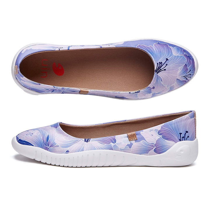 UIN Women Purple Fragrance 2 Minorca III Women Canvas loafers