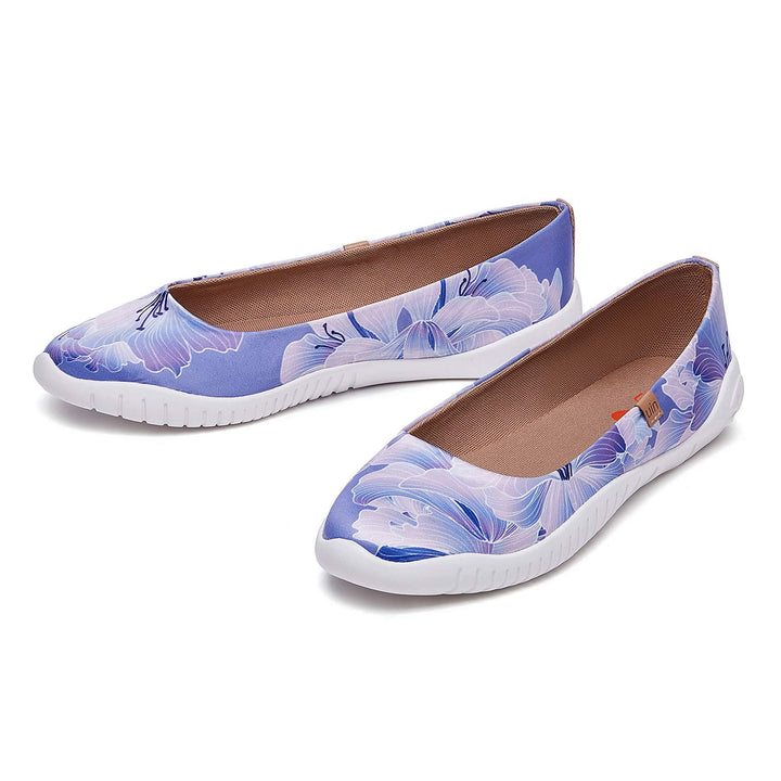 UIN Women Purple Fragrance 2 Minorca III Women Canvas loafers