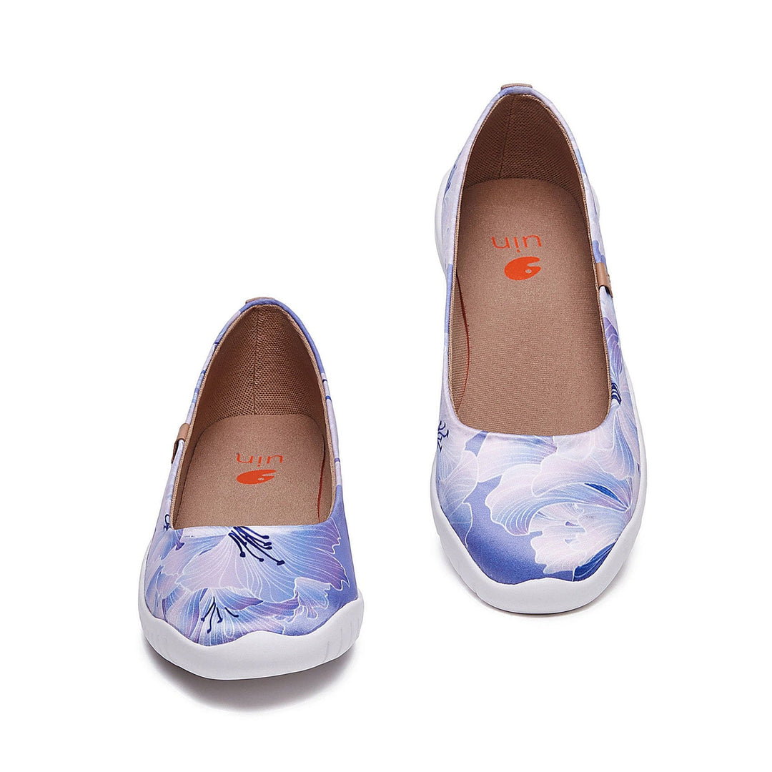 UIN Women Purple Fragrance 2 Minorca III Women Canvas loafers