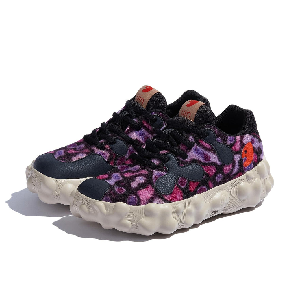 UIN Women Purple Puma Figueras I Women Canvas loafers