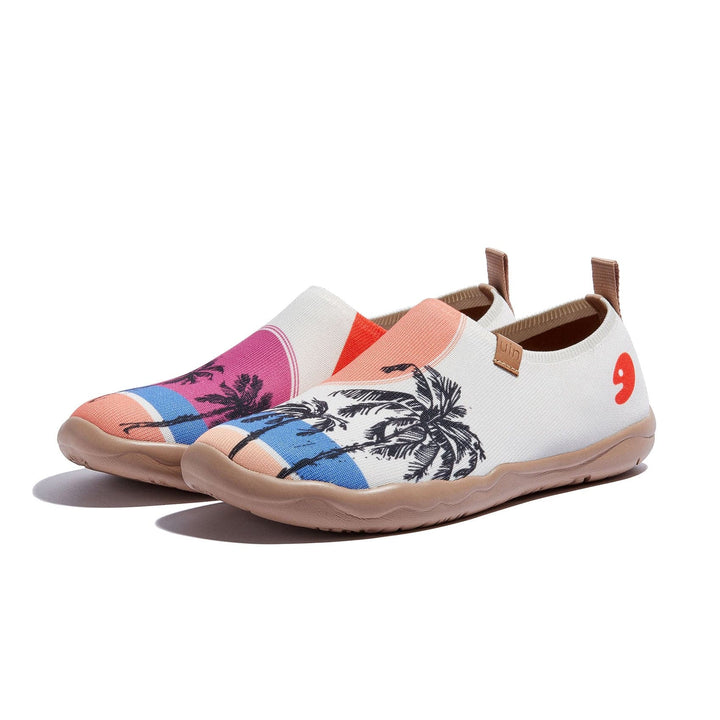UIN Women Record the Pink Toledo I Women Canvas loafers