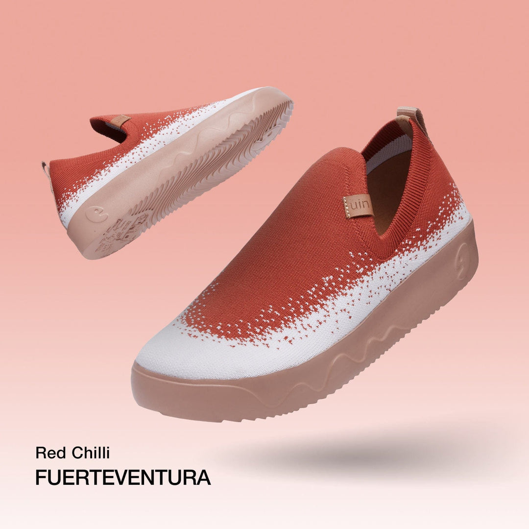 UIN Women Red Chilli Fuerteventura I Women Canvas loafers