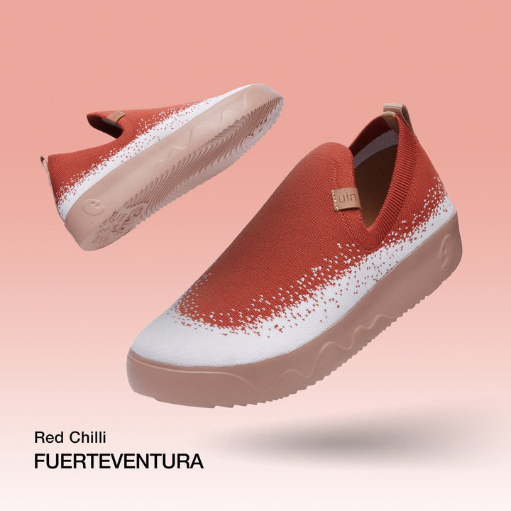 UIN Women Red Chilli Fuerteventura I Women Canvas loafers