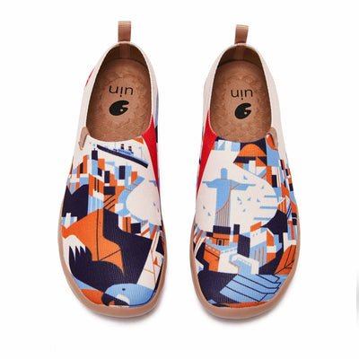 UIN Footwear Women Rio de Janeiro Canvas loafers