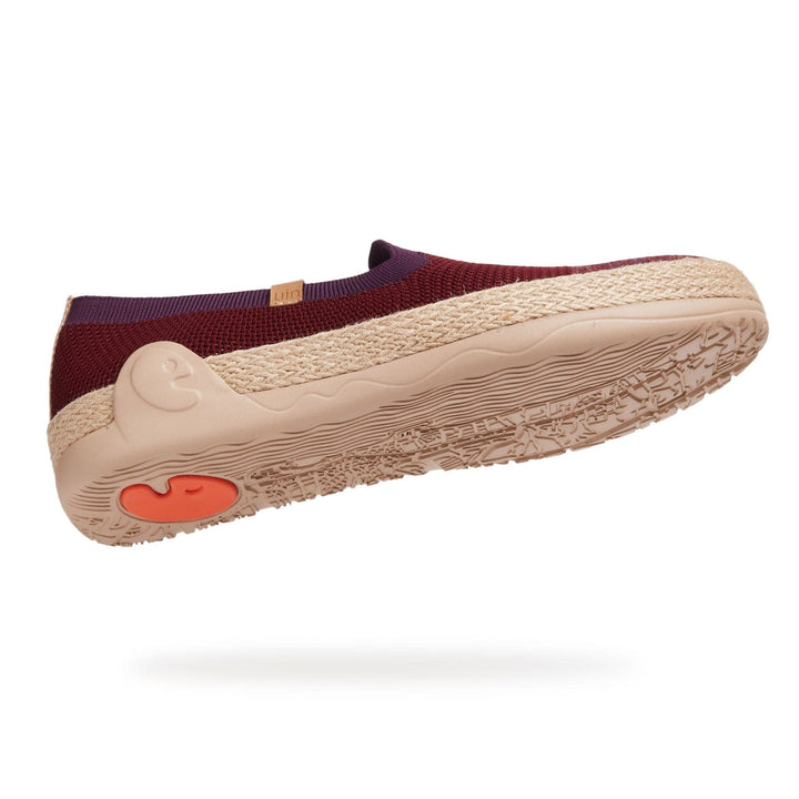 UIN Women Ripe Cherry Marbella II Women Canvas loafers