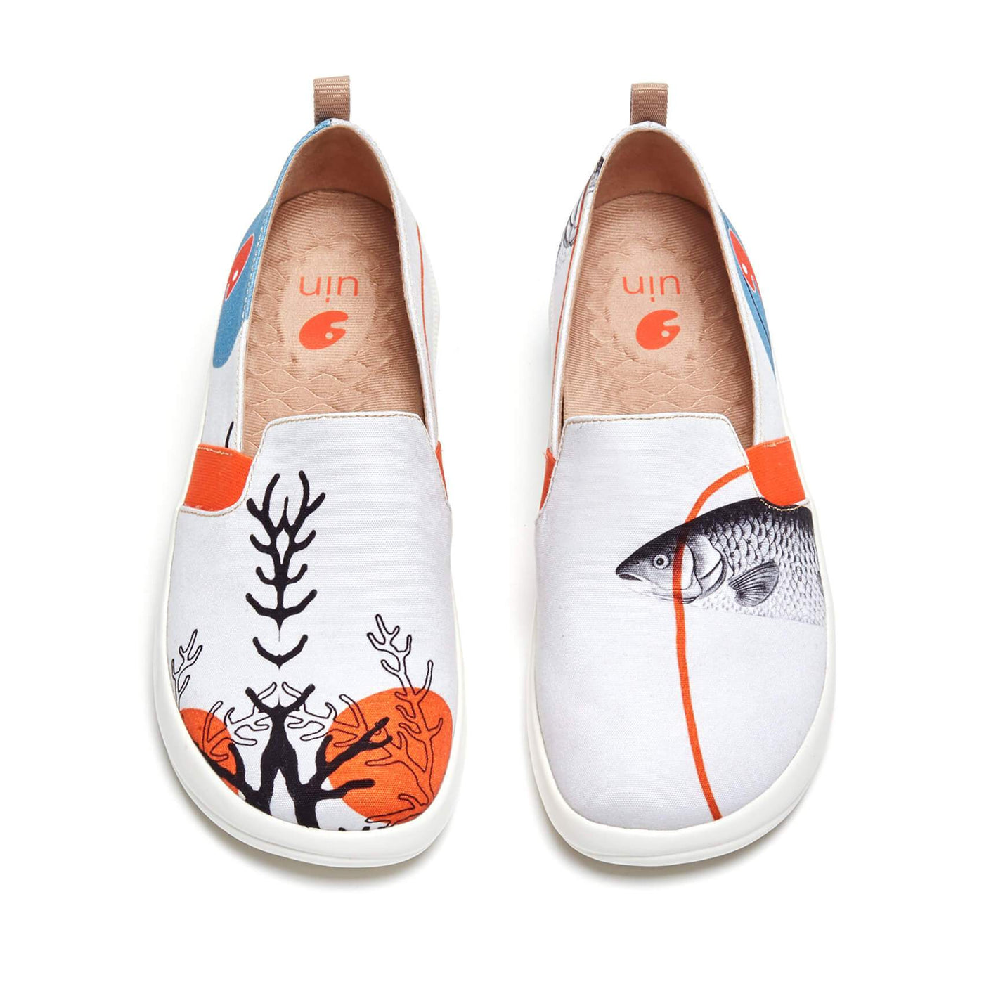 UIN Footwear Women Roaming Sitges Canvas loafers
