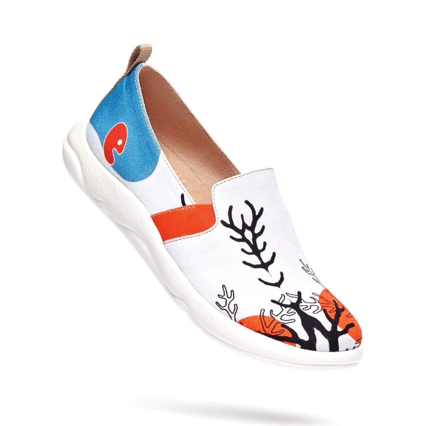 UIN Footwear Women Roaming Sitges Canvas loafers