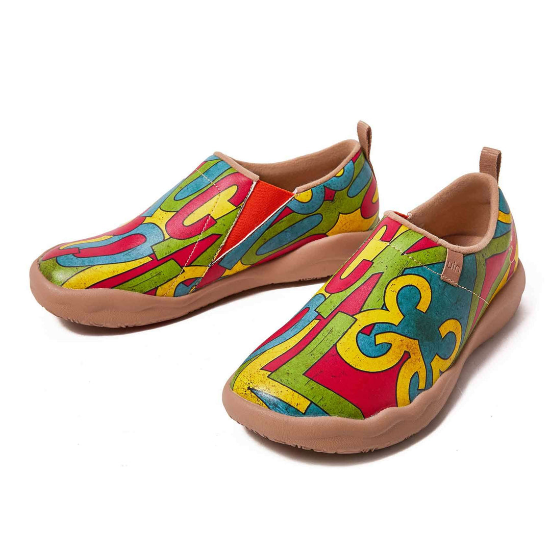 UIN Women Rock Now Canvas loafers