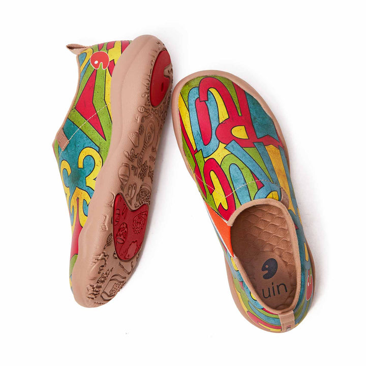 UIN Women Rock Now Canvas loafers