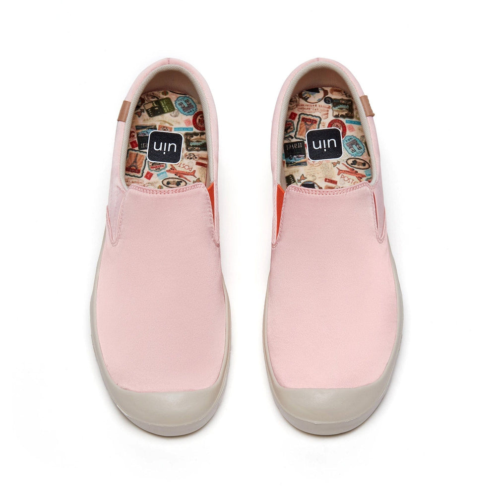 UIN Women Rosy Pink Cardiz I Women Canvas loafers