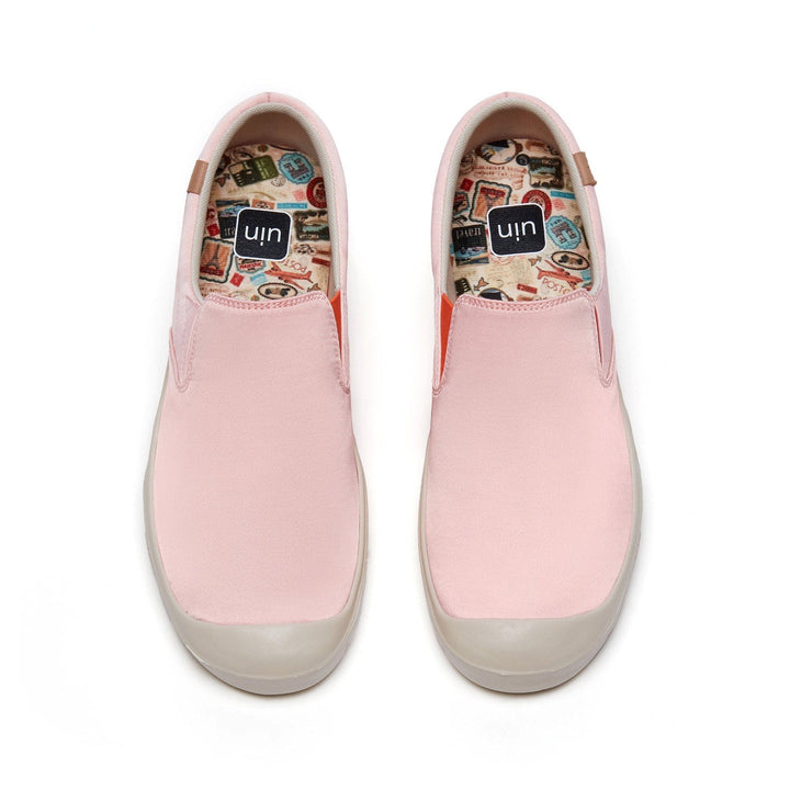 UIN Women Rosy Pink Cardiz I Women Canvas loafers