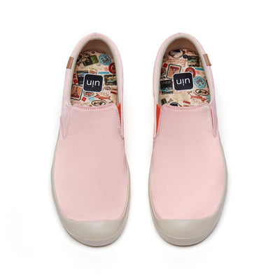 UIN Footwear Women Rosy Pink Cardiz I Women Canvas loafers