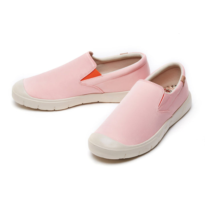 UIN Women Rosy Pink Cardiz I Women Canvas loafers