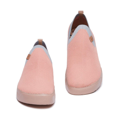 UIN Footwear Women Rosy Pink Fuerteventura I Women Canvas loafers