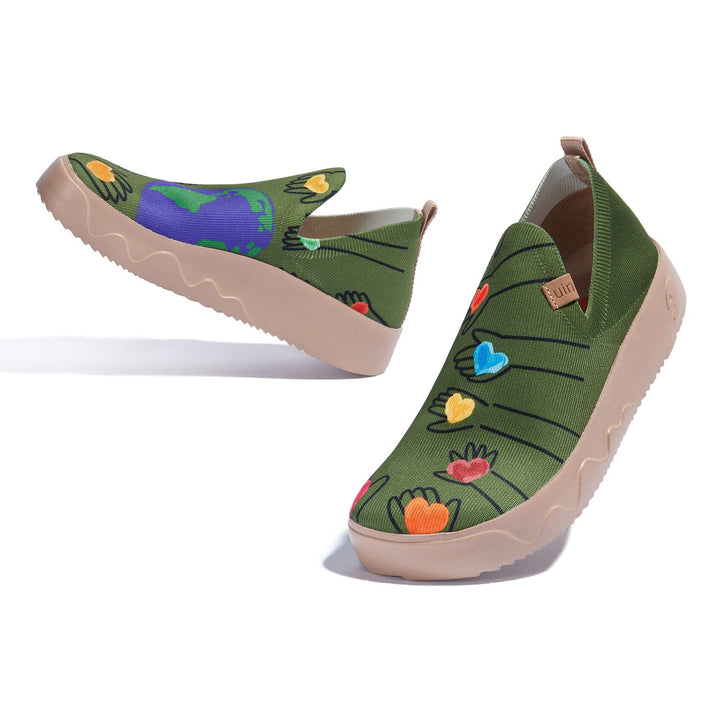 UIN Women Save the Earth Fuerteventura I Women Canvas loafers