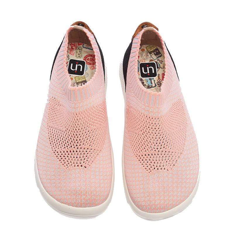 UIN Footwear Women Sicily Pink Canvas loafers