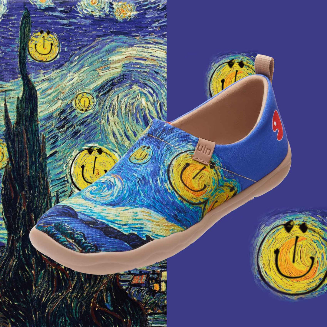 UIN Women Smiley Night Toledo I Women Canvas loafers