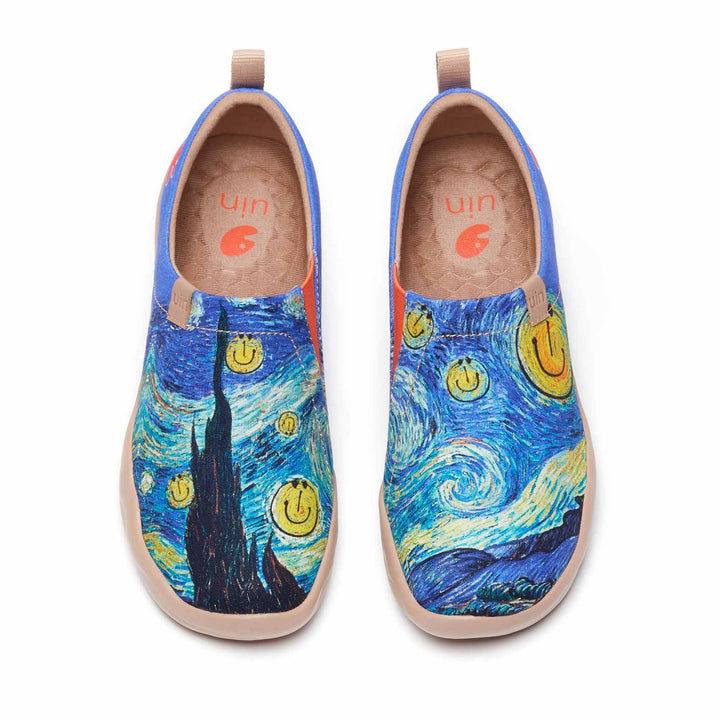 UIN Women Smiley Night Toledo I Women Canvas loafers