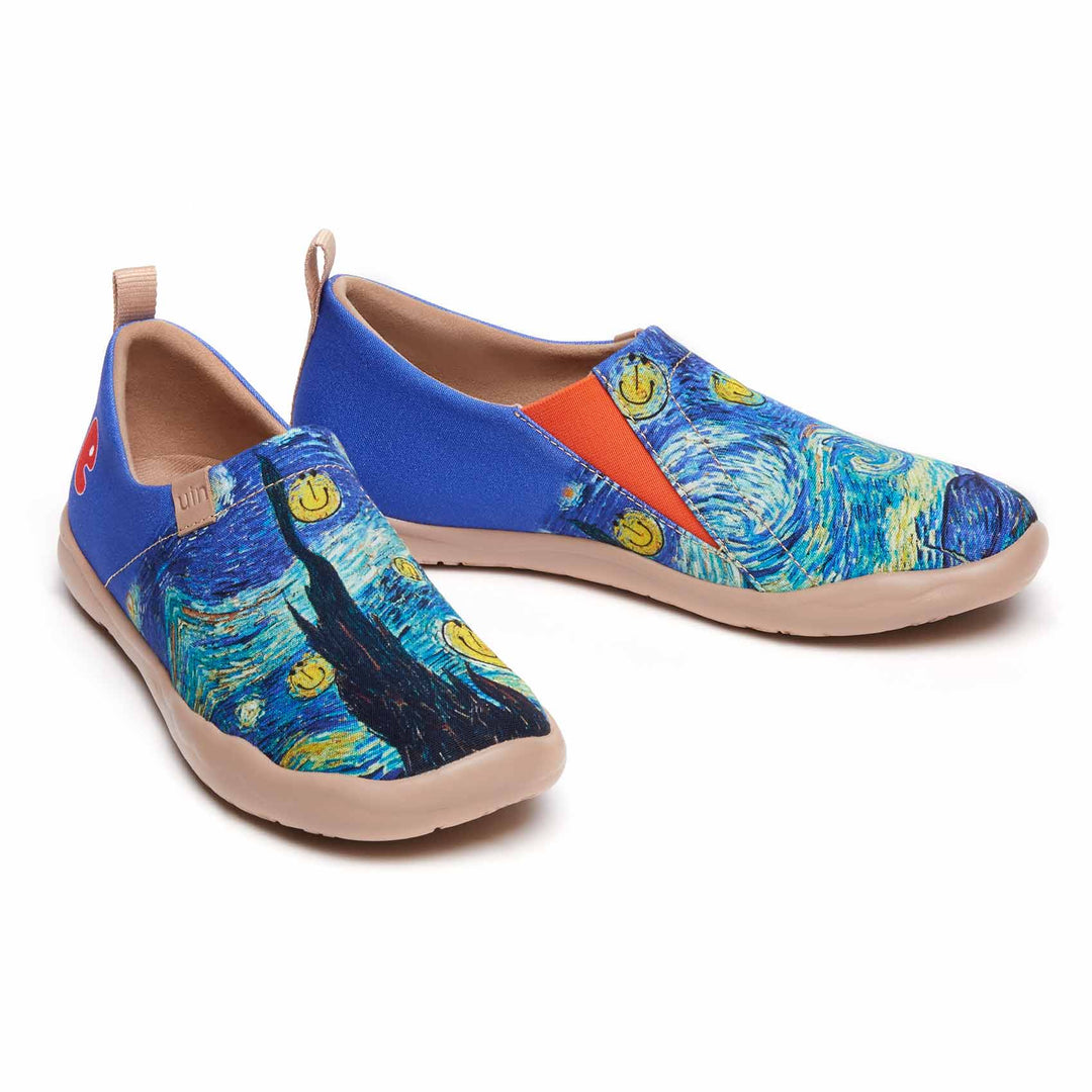 UIN Women Smiley Night Toledo I Women Canvas loafers