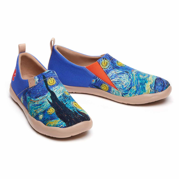 UIN Women Smiley Night Toledo I Women Canvas loafers