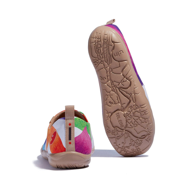 UIN Women Smoke Warning Toledo I Women Canvas loafers