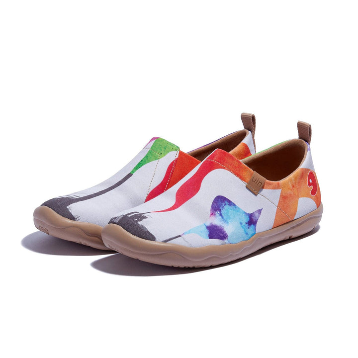 UIN Women Smoke Warning Toledo I Women Canvas loafers