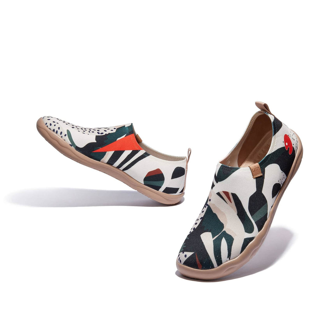 UIN Women Spring & Green Toledo I Women Canvas loafers