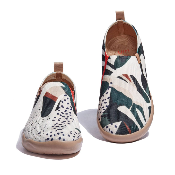 UIN Women Spring & Green Toledo I Women Canvas loafers