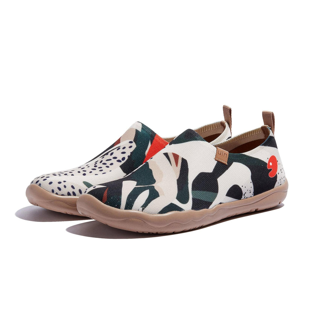 UIN Women Spring & Green Toledo I Women Canvas loafers