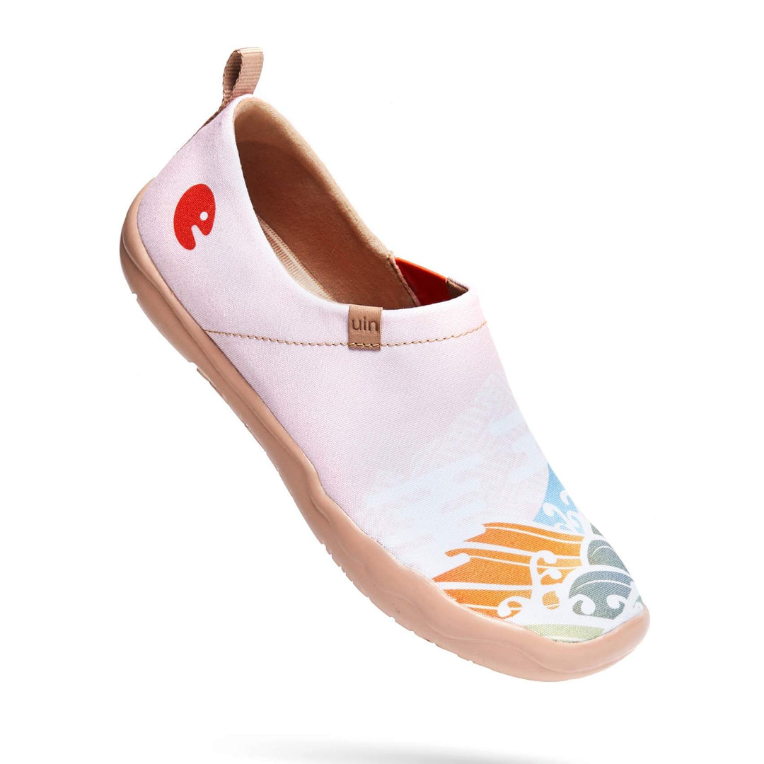 UIN Women SPRING IN MOUNT FUJI Canvas loafers