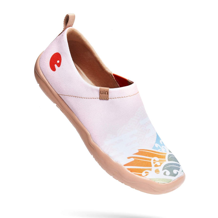 UIN Women SPRING IN MOUNT FUJI Canvas loafers