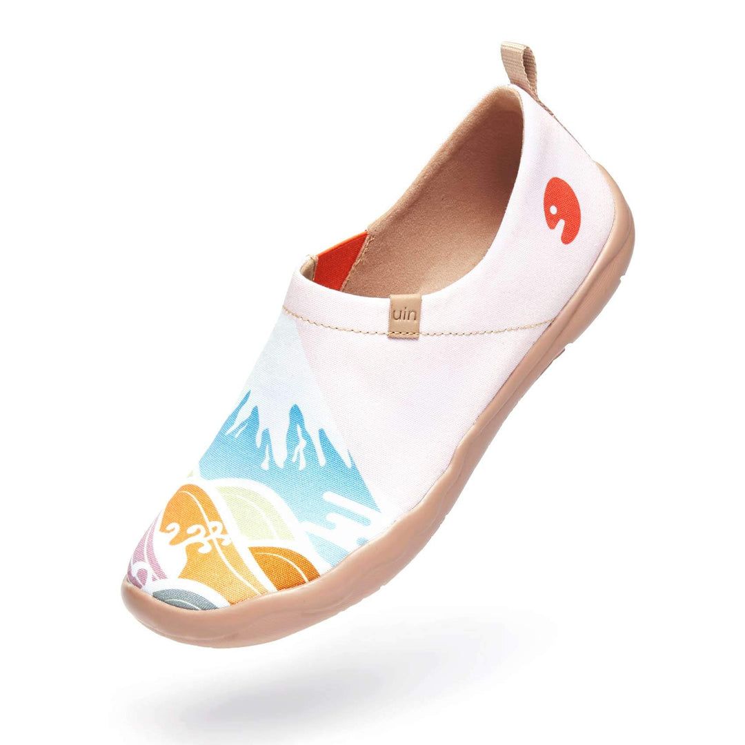 UIN Women SPRING IN MOUNT FUJI Canvas loafers