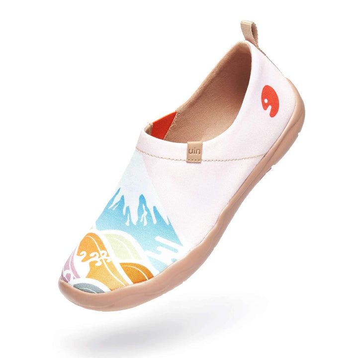 UIN Women SPRING IN MOUNT FUJI Canvas loafers