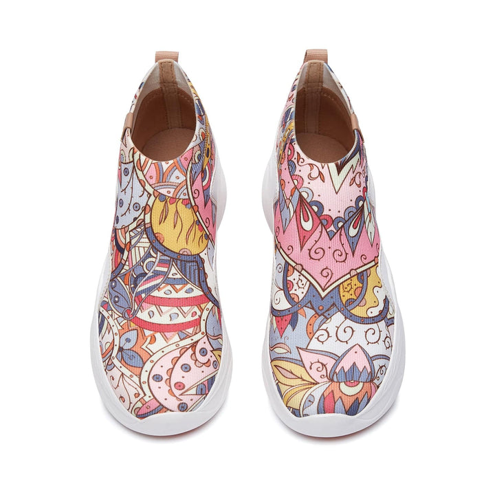 UIN Women Spring-Maize Palma II Women Canvas loafers