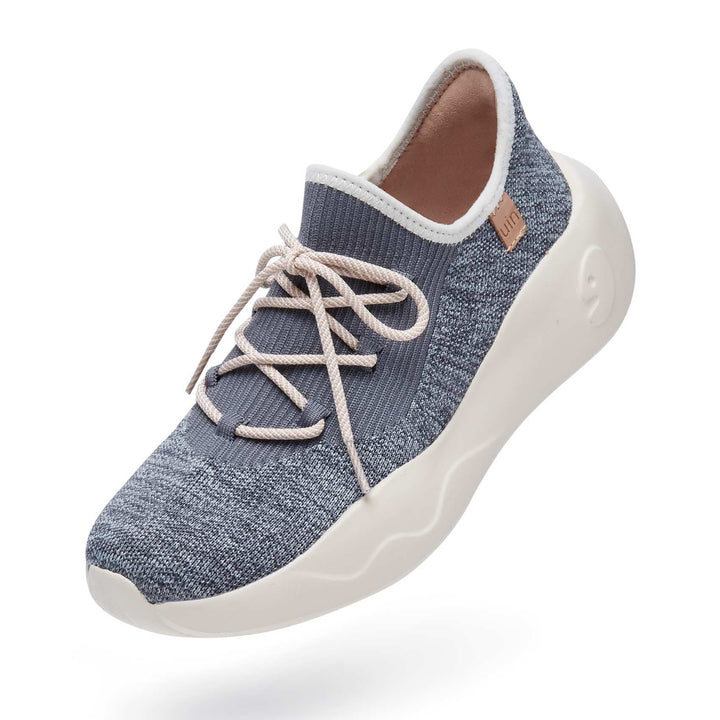 UIN Women Steel Grey San Sebastian II Women Canvas loafers