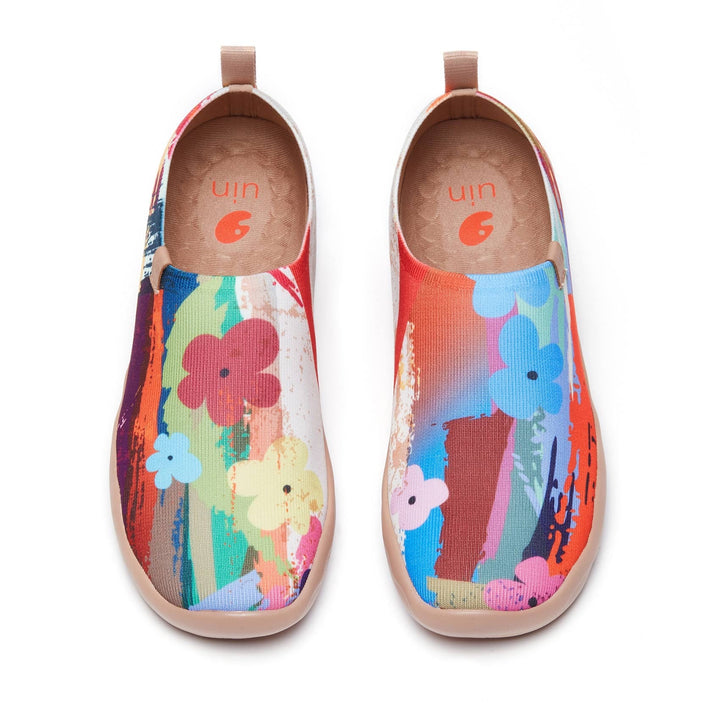 UIN Women Summertime Blossom Toledo I Women Canvas loafers