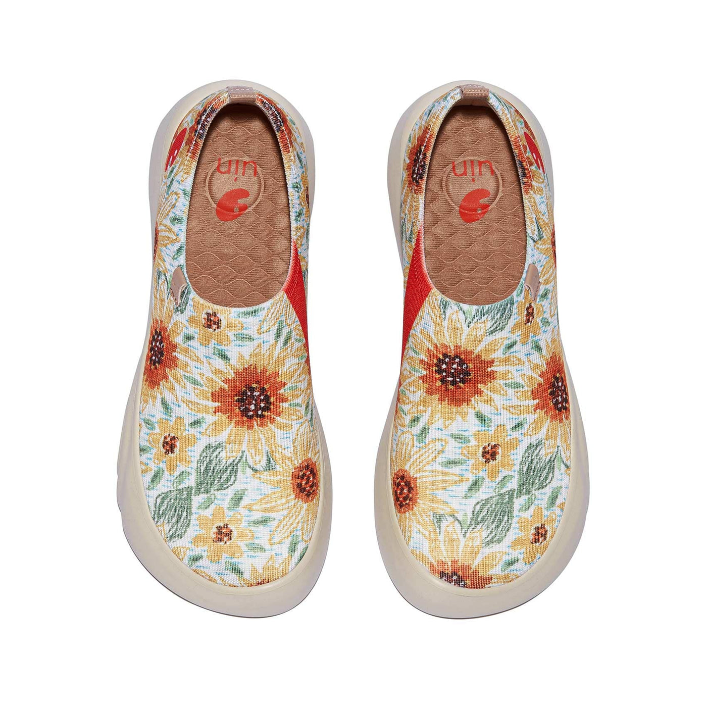 UIN Footwear Women Sunflower Fields Toledo XV Women Canvas loafers