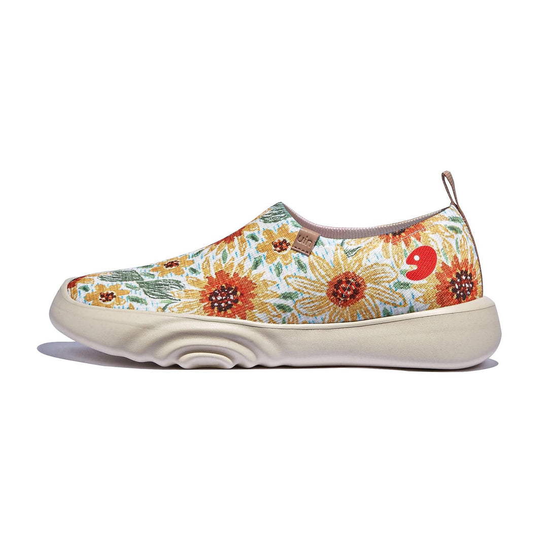 UIN Women Sunflower Fields Toledo XV Women Canvas loafers
