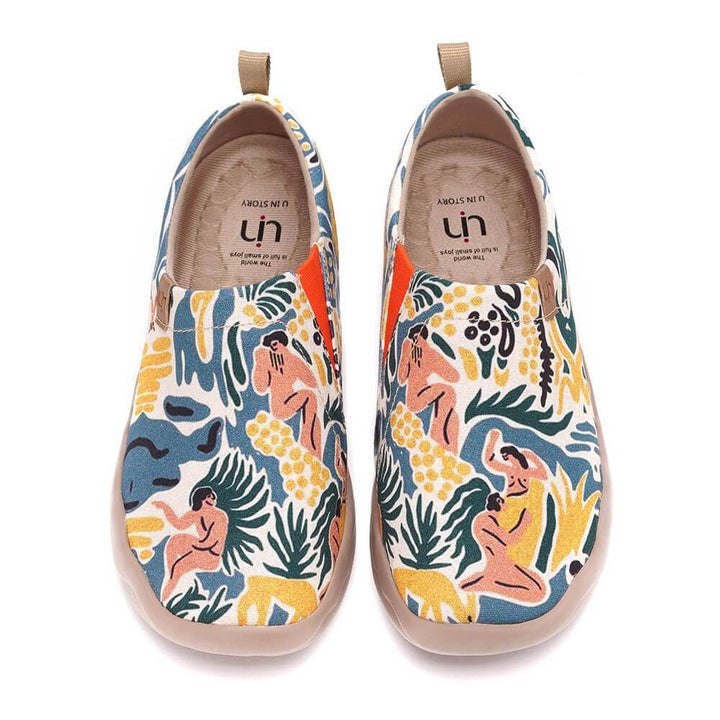 UIN Footwear Women The Dance Canvas loafers