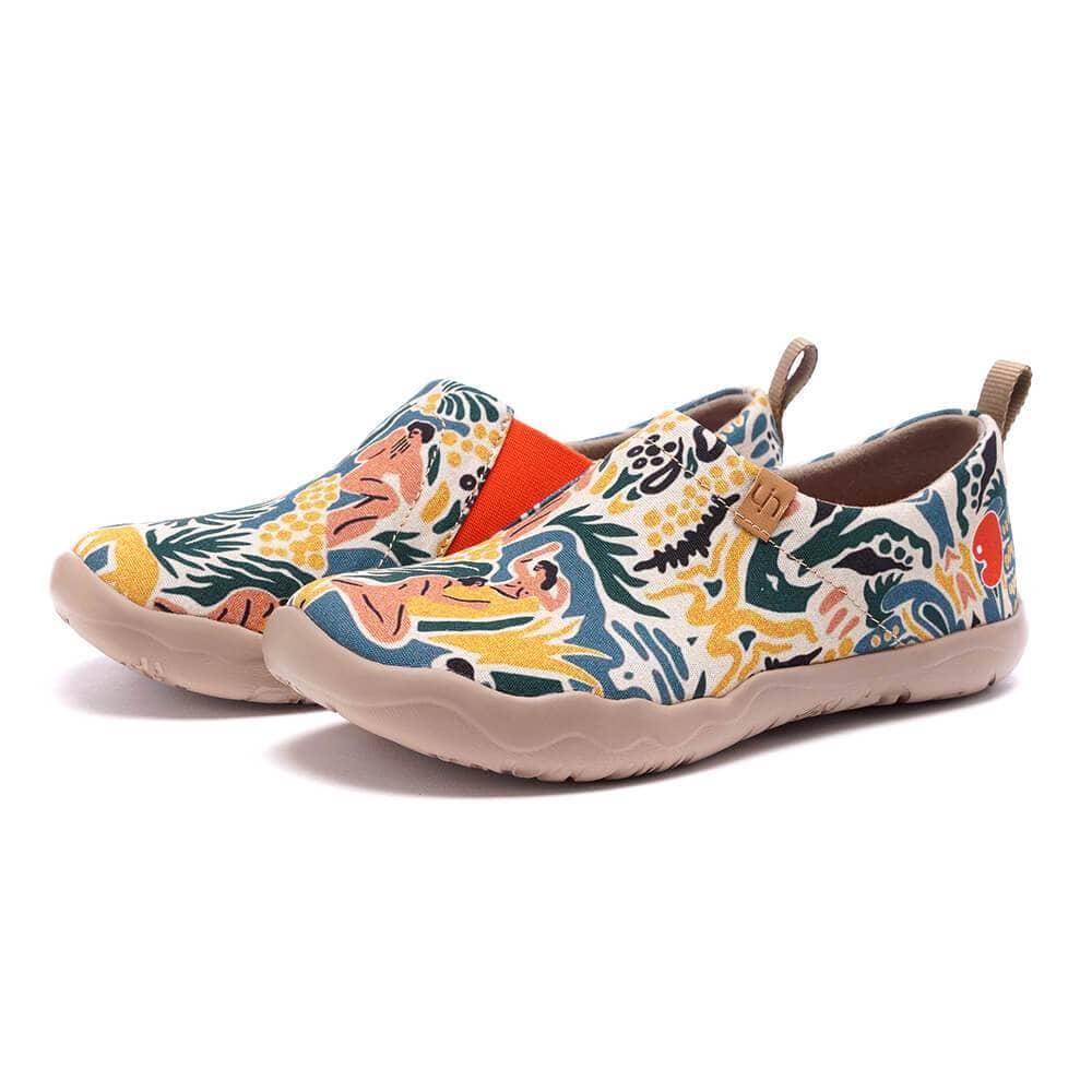 UIN Footwear Women The Dance Canvas loafers